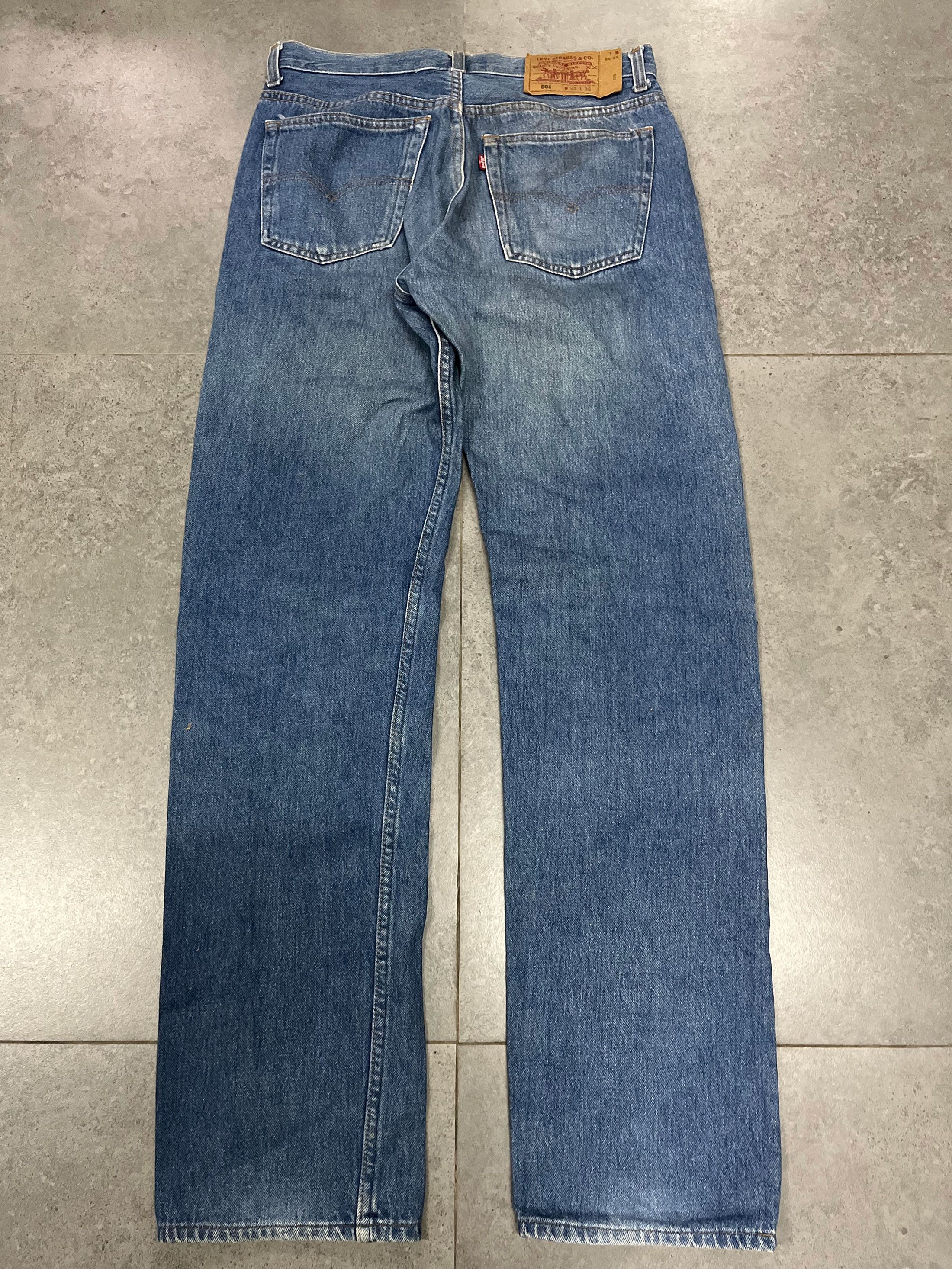 Levi's Vintage Clothing Vintage Levis 501 Stone Wash Size US 30 / EU 46 - 5 Thumbnail