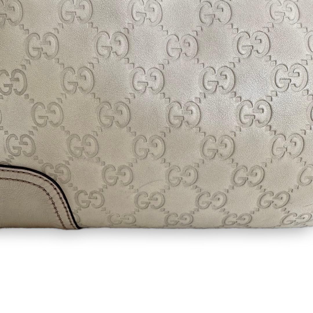 Gucci GUCCI - Princy Guccissima Leather Tote Bag Beige Preloved Size ONE SIZE - 7 Thumbnail