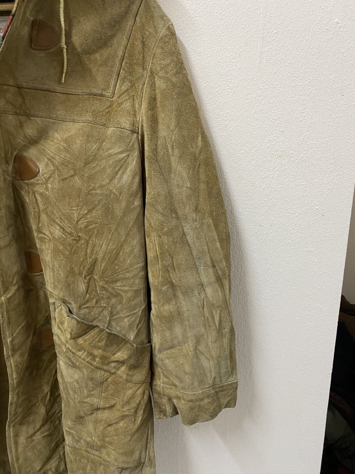 London Fog Vintage 70s London Fog Suede Split-Hood Parka | Talon Zip Size US L / EU 52-54 / 3 - 4 Thumbnail