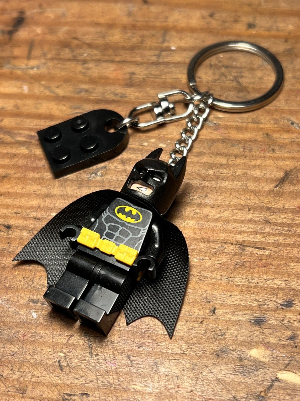 Anime × DC Comics × Marvel Comics Batman Joker minifigure keychain keyring Size ONE SIZE - 6 Thumbnail