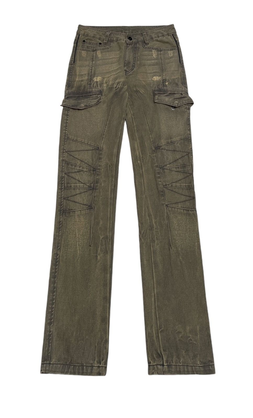 If Six Was Nine Rare Design Vintage Japanese Brand CPS Jeans 1990s Size US 30 / EU 46 - 1 Thumbnail