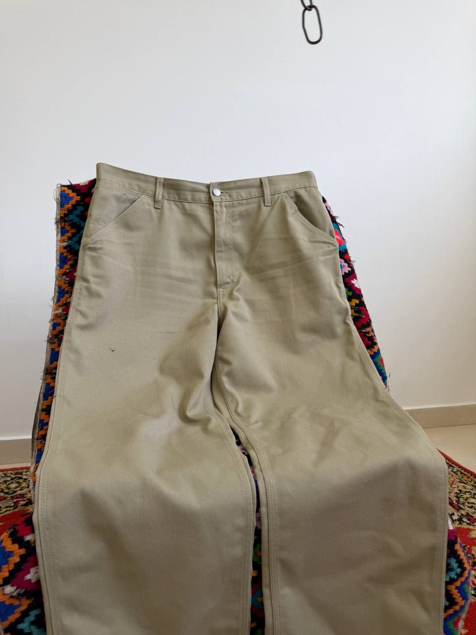 Carhartt Vintage 90s Carhartt Single Knee Work Pants Carpenter Jeans Size US 34 / EU 50 - 8 Thumbnail