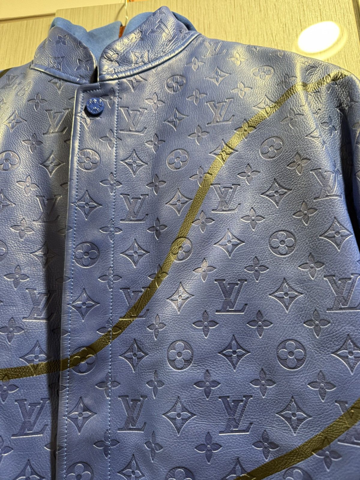 Louis Vuitton Louis Vuitton NBA Mix Leather Monogram Jacket Size US M / EU 48-50 / 2 - 3 Thumbnail