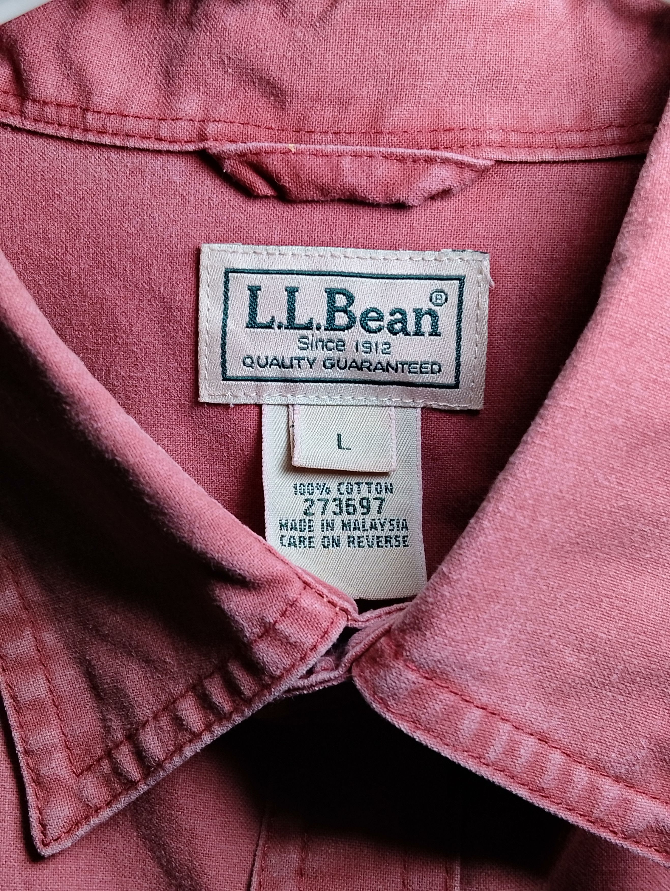 L.L. Bean Vintage L.L. Bean Shirt Size US L / EU 52-54 / 3 - 4 Thumbnail