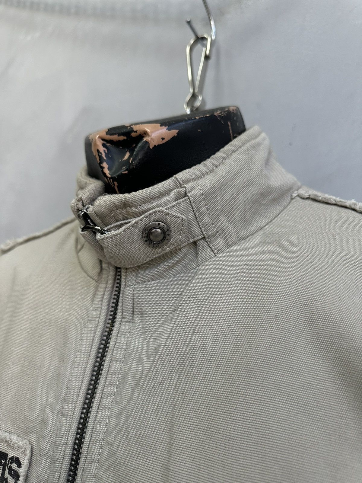 14th Addiction Vintage Diesel Cropped Diesel Denim Jacket y2k Distressed Size US M / EU 48-50 / 2 - 5 Thumbnail
