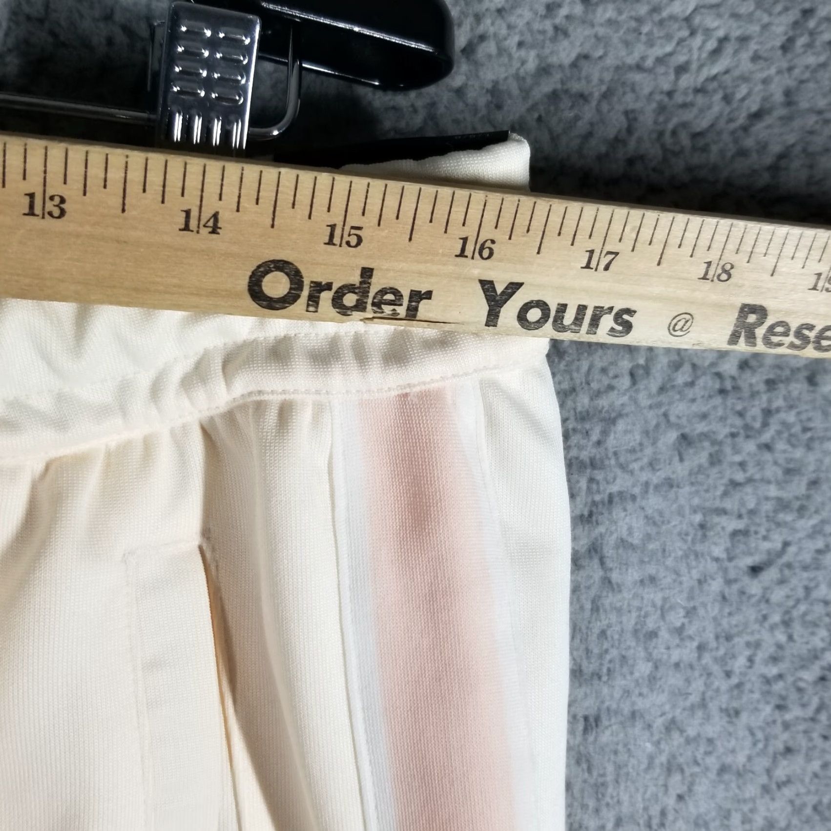 Nike Nike Heritage Pants Casual Striped Adult Large Pale Ivory Mens Size US 33 - 5 Thumbnail