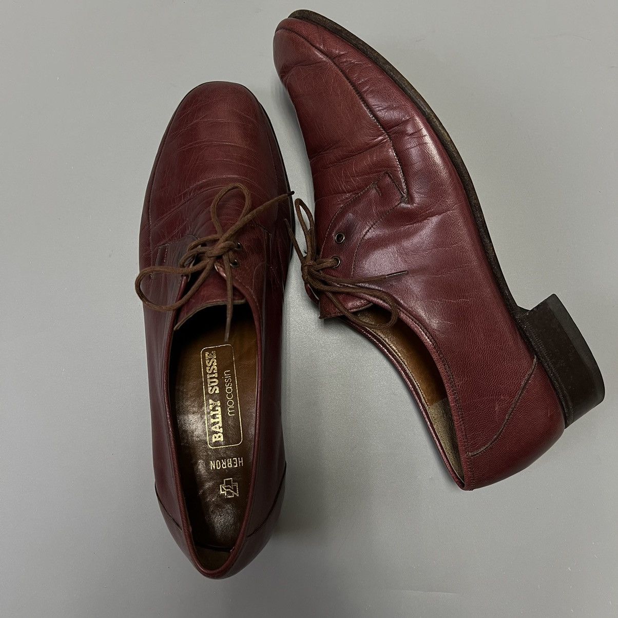 Bally Bally Vintage Leather Shoes HEBRON “moccasin” Size US 10 / EU 43 - 3 Thumbnail