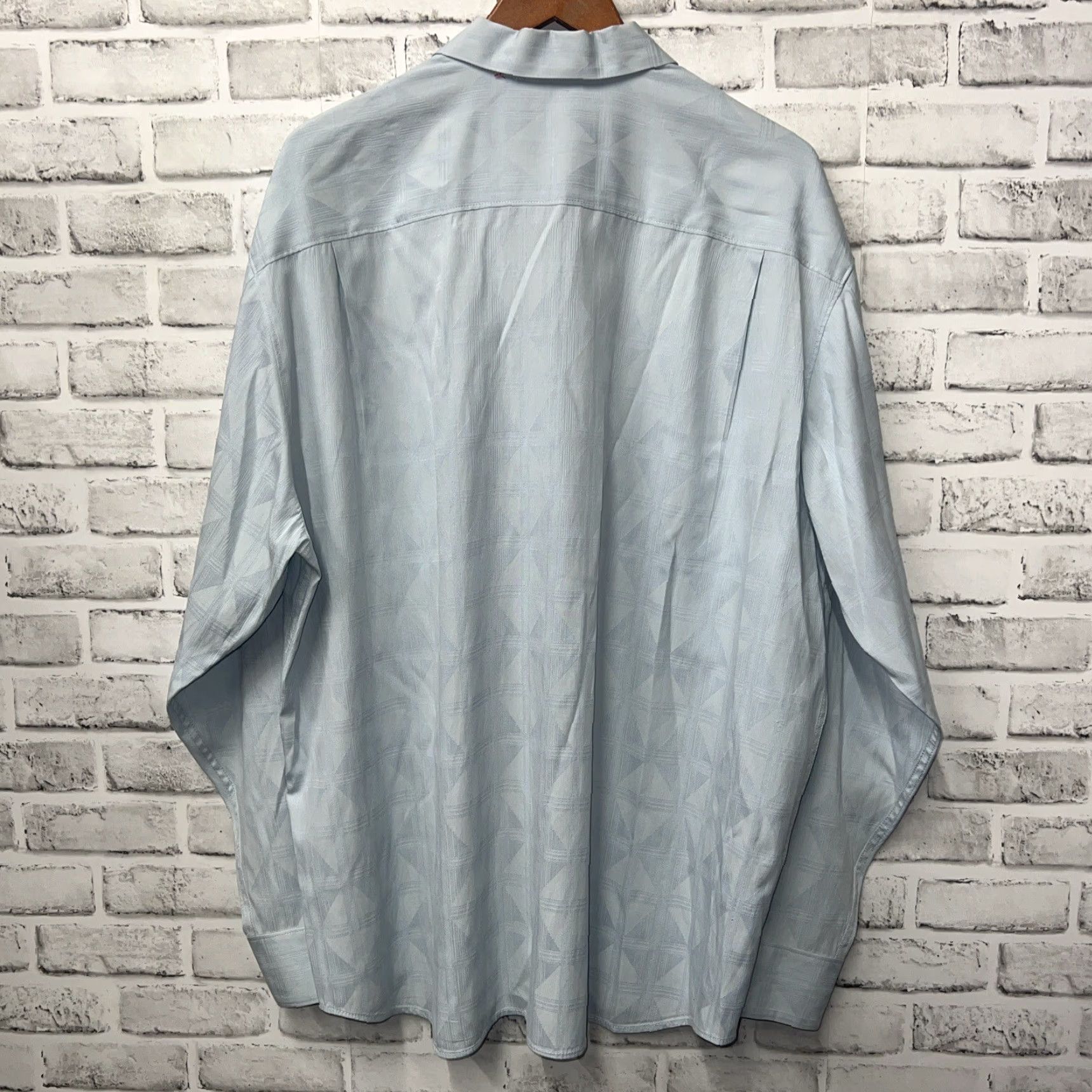 Tommy Bahama Tommy Bahama Button-Up Shirt Mens 2XL Blue Long Sleeve Regular Size US XXL / EU 58 / 5 - 4 Thumbnail