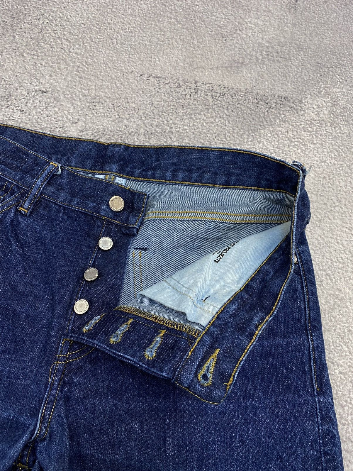 Norse Projects Norse Projects White Oak Cone Denim 3 Selvedge Blue Jeans Size US 31 - 13 Thumbnail