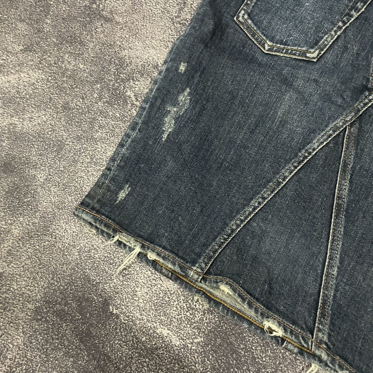If Six Was Nine × Japanese Brand × Le Grande Bleu (L.G.B.) 90's Genuine Vintage GOA mini skirt jeans Size 30" / US 8 / IT 44 - 7 Thumbnail