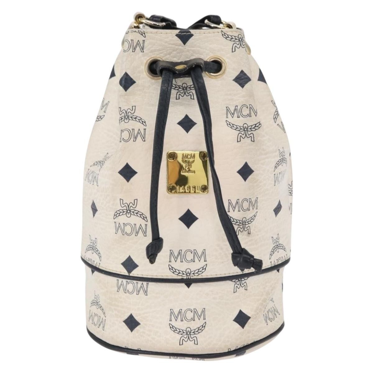MCM MCM Drawstring Shoulder Bag Leather Size ONE SIZE - 1 Thumbnail