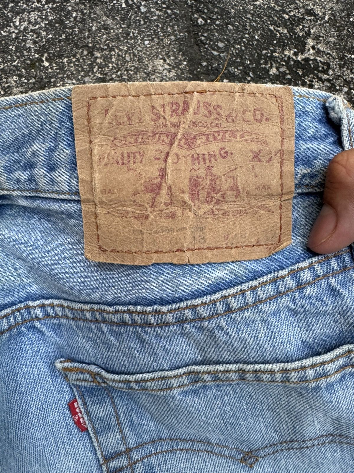 Levi's × Vintage Vintage 70s levis 501xx USA denim jeans Size US 28 / EU 44 - 10 Thumbnail