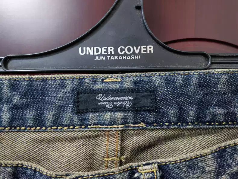 Undercover Undercover 68 blue string jeans Size US 30 / EU 46 - 2 Thumbnail