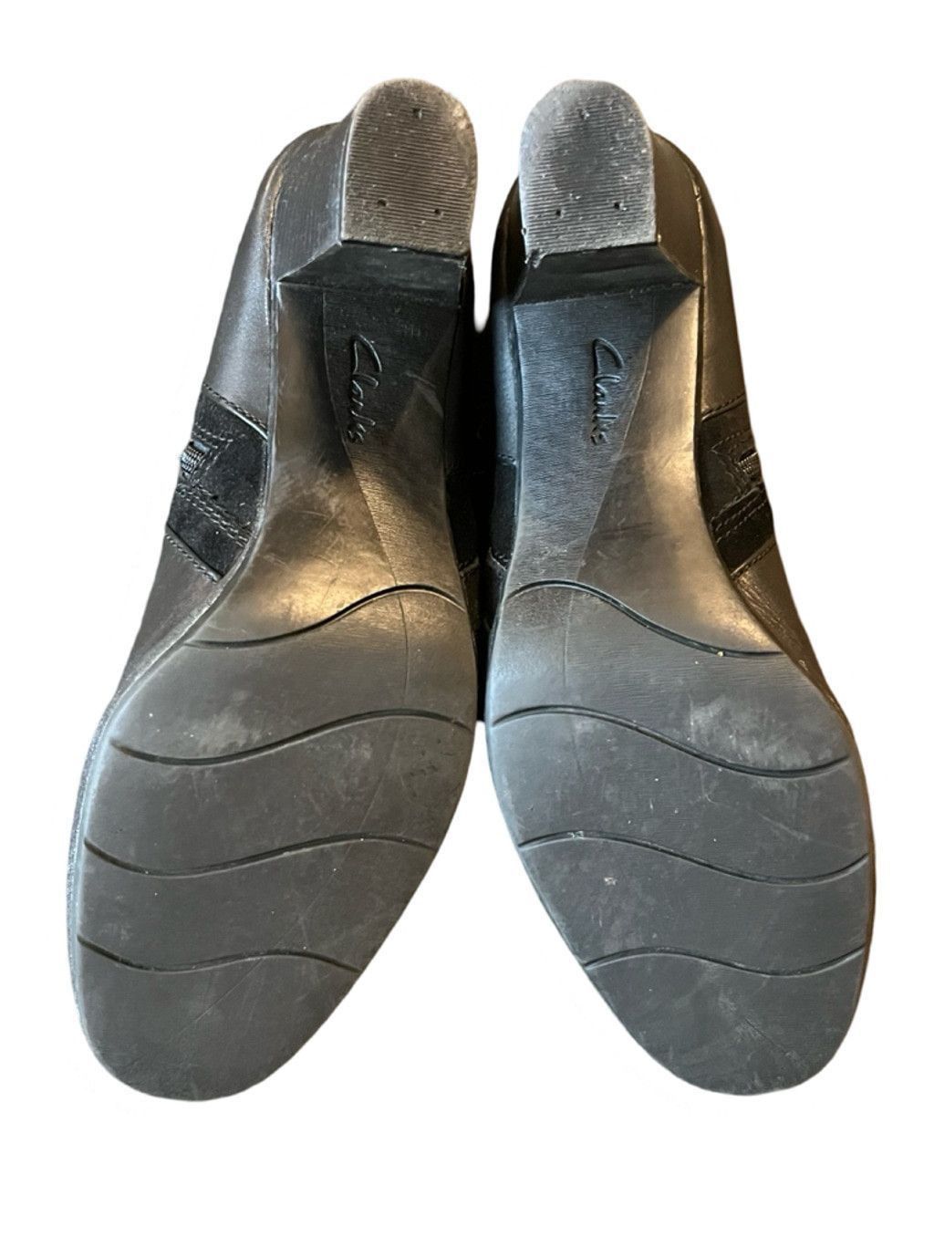 Clarks Clarks Cushion Black Zip Up Leather Booties Ankle Boots 8.5 Size US 8.5 / IT 38.5 - 7 Thumbnail