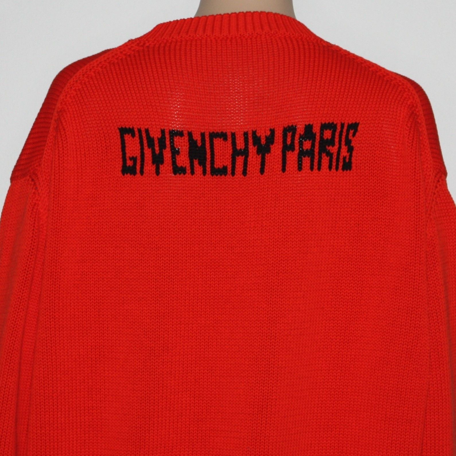 Givenchy Oversized 4G logo Sweater in Red & size M NWOT MSRP $1190 Size M / US 6-8 / IT 42-44 - 8 Thumbnail