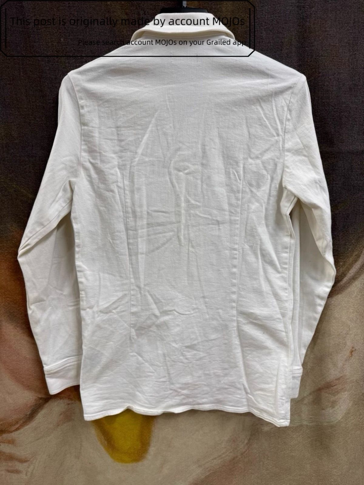 Raf Simons Sz XS Raf Simons Leather Patch Figure Print Shirt mojos030 Size US XS / EU 42 / 0 - 7 Thumbnail