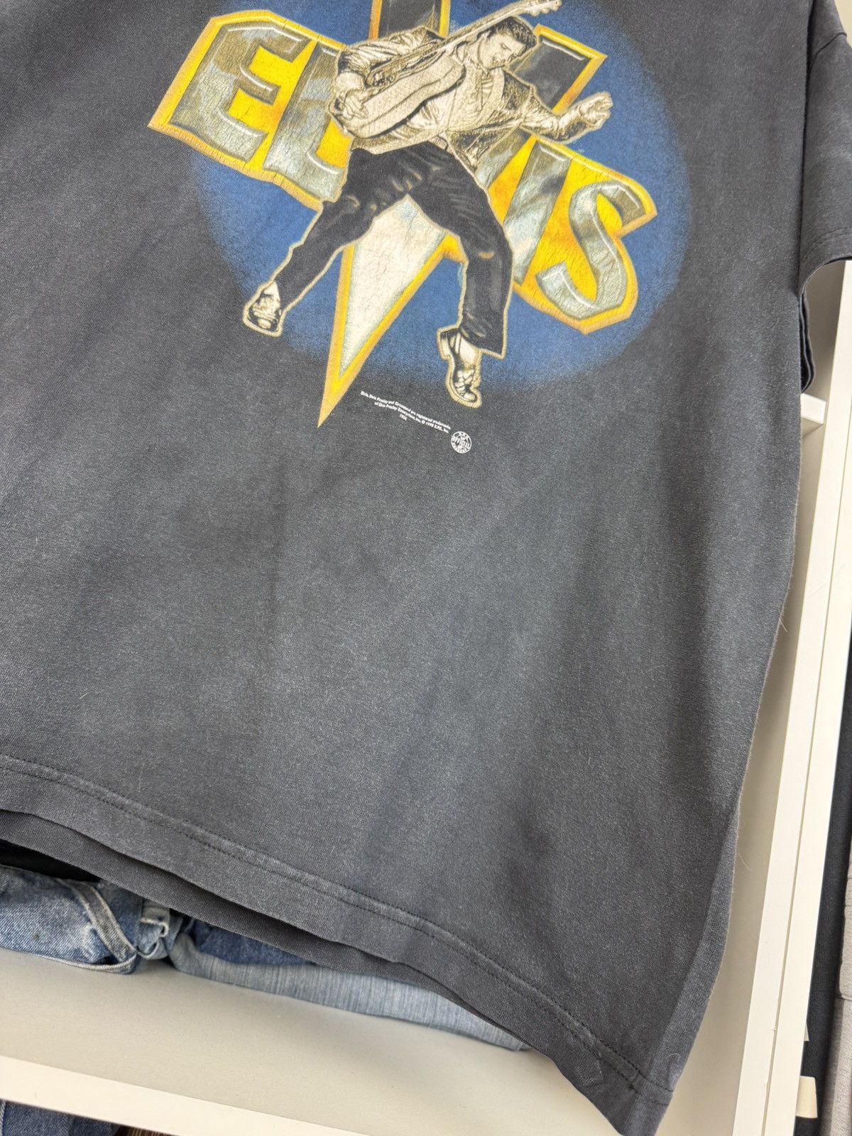 Band Tees Vintage 1998 Elvis Presley The King T-Shirt Size US XL / EU 56 / 4 - 18 Thumbnail