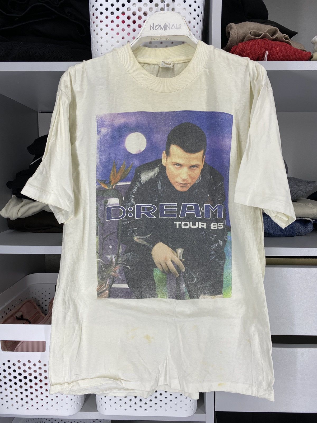 Other 1995 D:Ream Merch Bands Tee Size US L / EU 52-54 / 3 - 1 Thumbnail