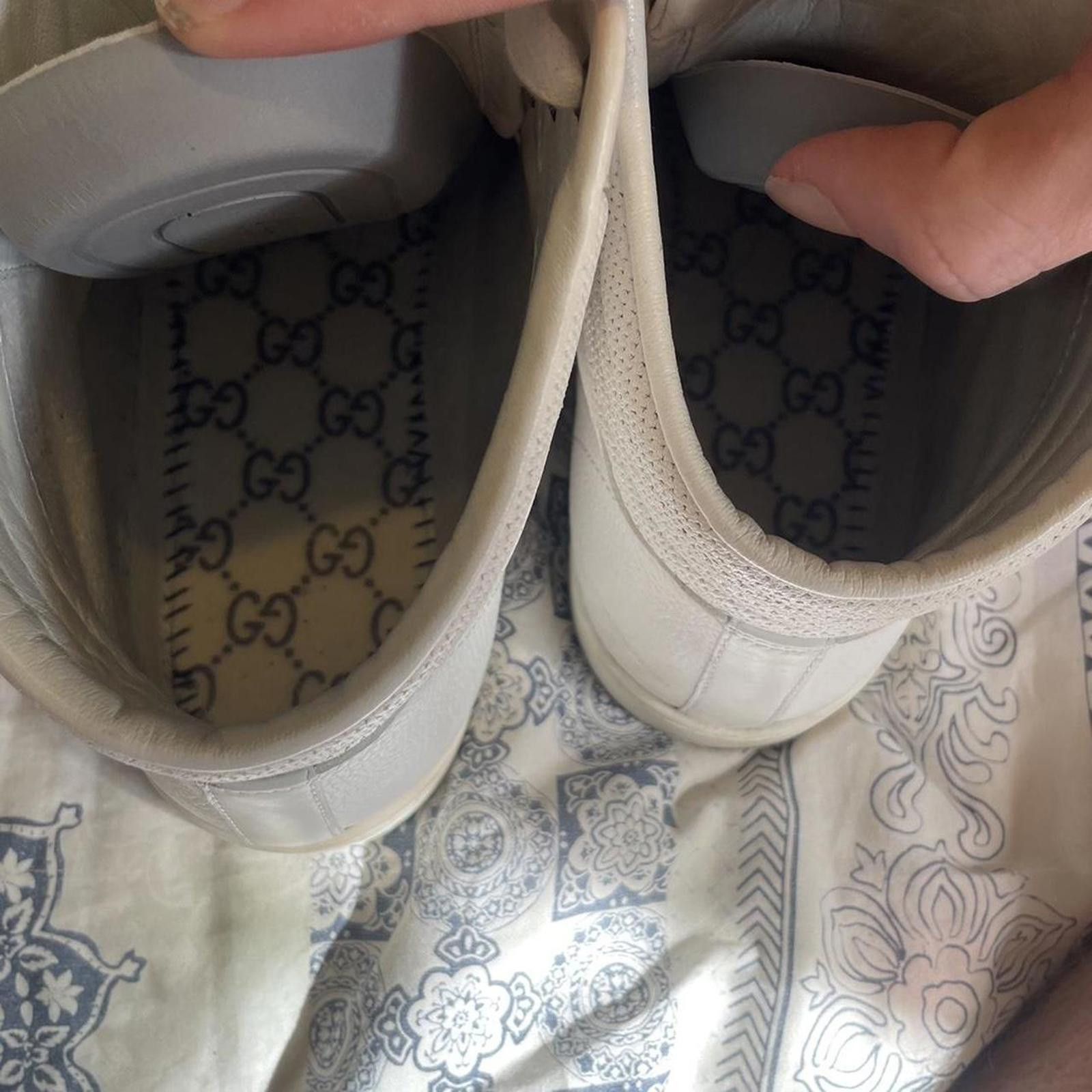 Gucci White gucci high tops men’s sneakers Size US 12 / EU 45 - 5 Thumbnail