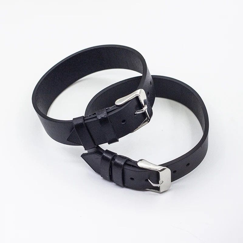 Jewelry Genuine Leather Wristband Size ONE SIZE - 1 Thumbnail