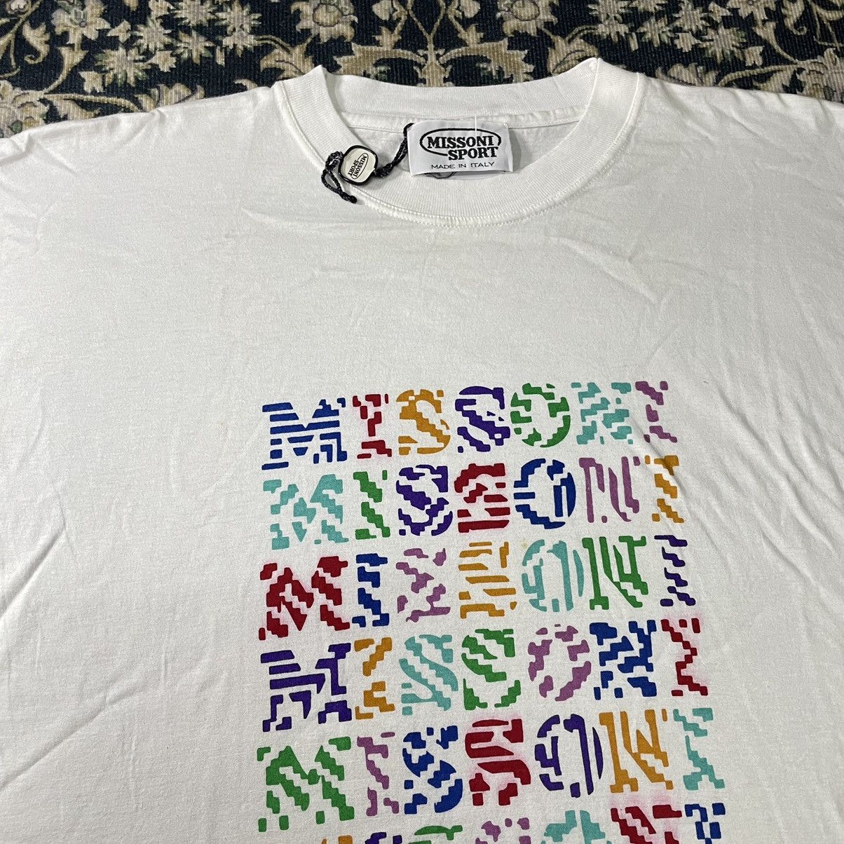 Designer × Missoni × Vintage Missoni Tees Size US L / EU 52-54 / 3 - 4 Thumbnail