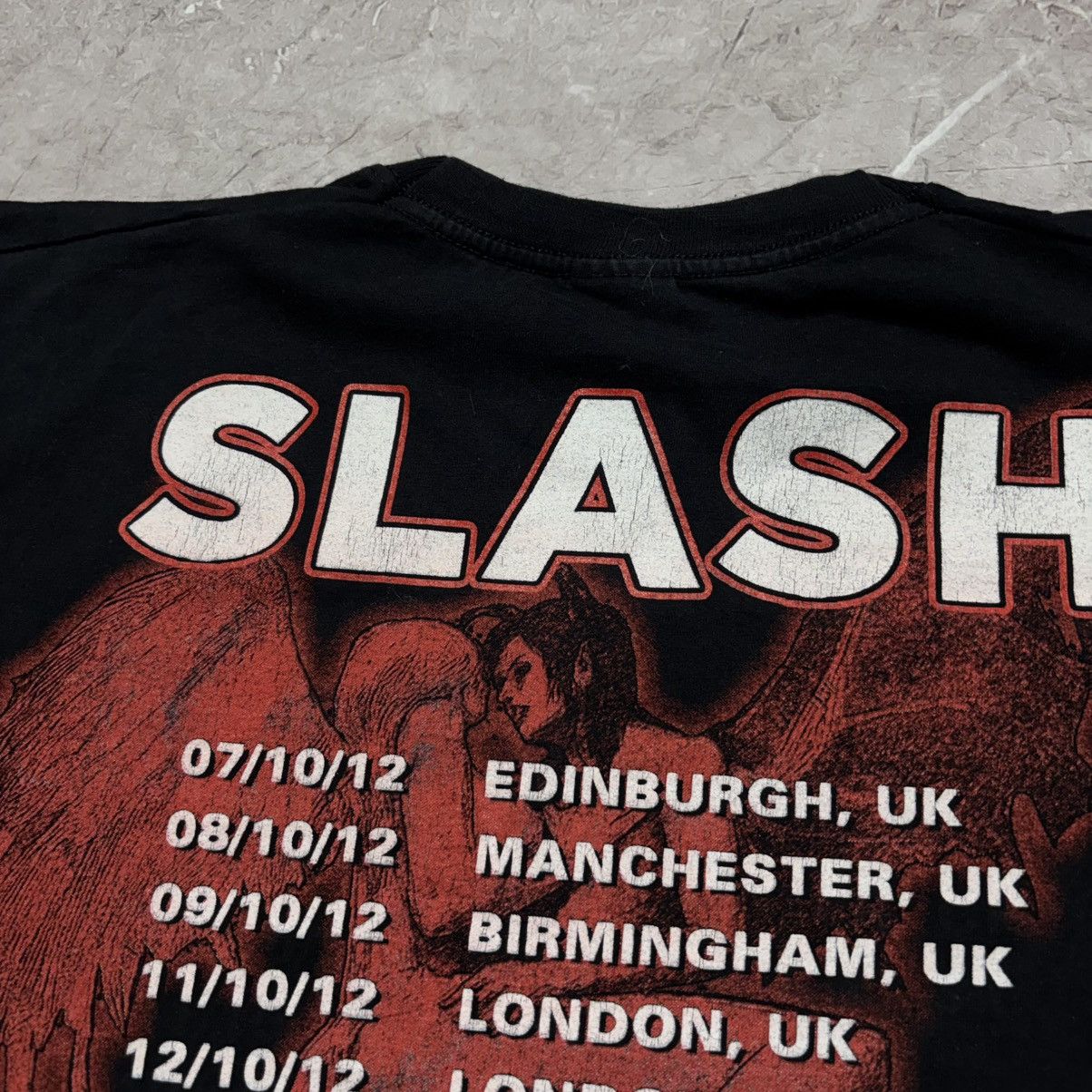 Band Tees Vintage Black T-Shirt Tee Slash Angel And Devil Size US L / EU 52-54 / 3 - 9 Thumbnail