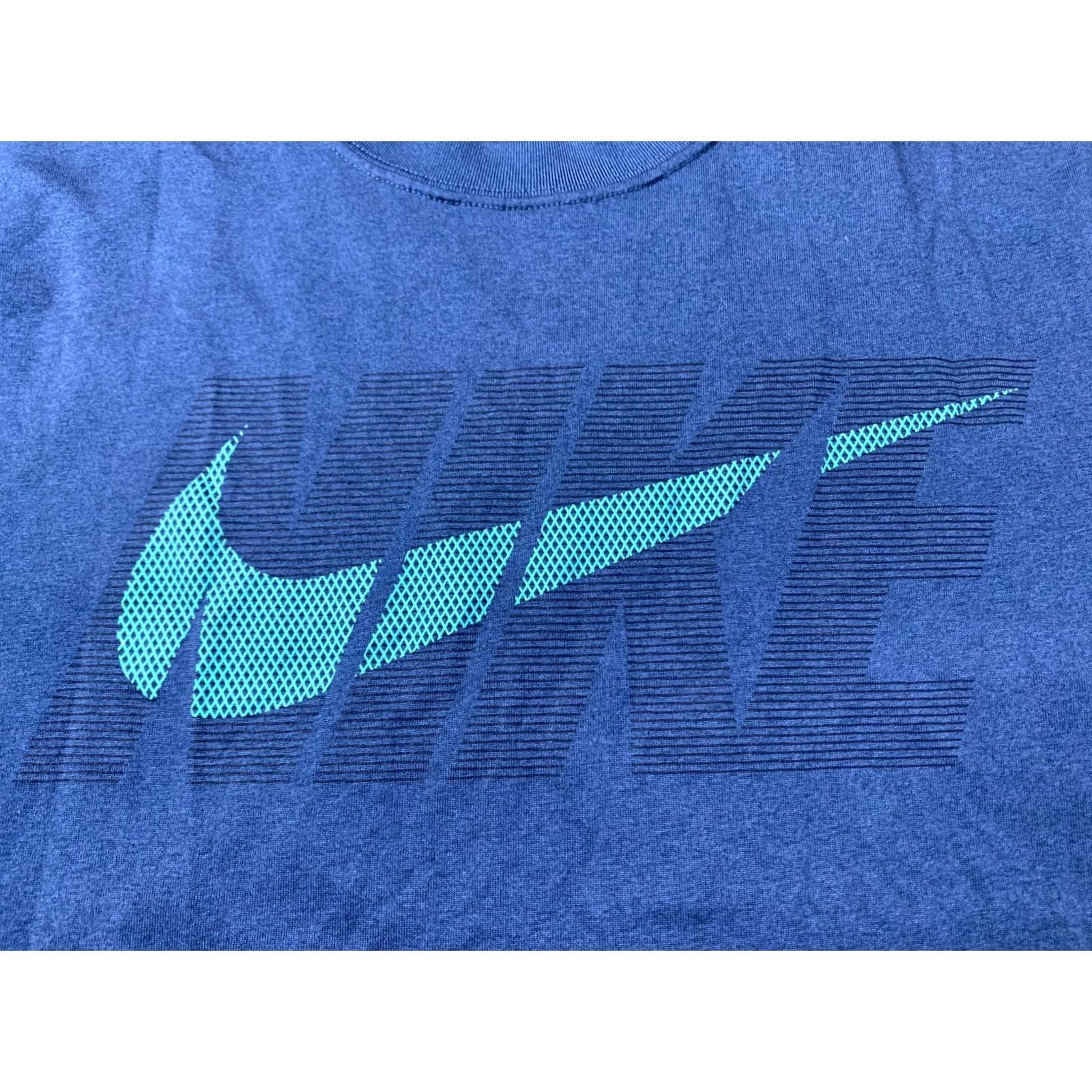 Nike Nike Dri-FIT Original Run Training Men Shirt Jersey T-Shirt Tee Size S Small Blue Nike Dri-FIT Running Shirt Men Short Sleeve Jersey Solid 90s Size US S / EU 44-46 / 1 - 3 Thumbnail