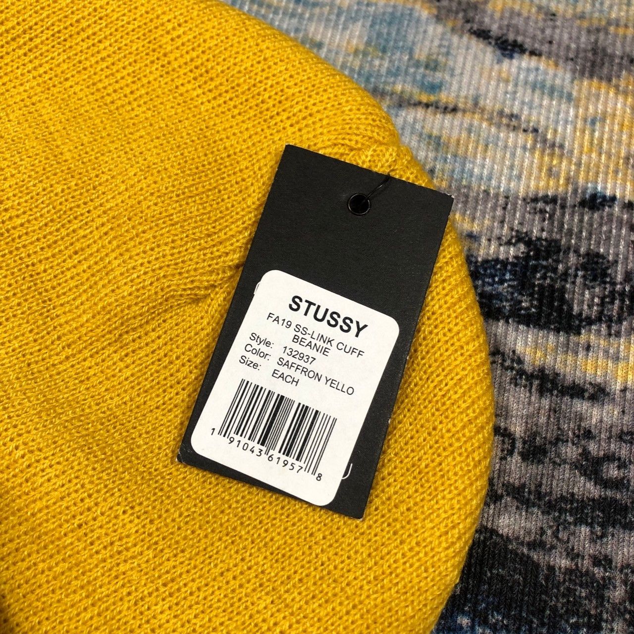 Stussy × Vintage Stussy FA19 SS-LINK Cuff Beanie Size ONE SIZE - 7 Thumbnail