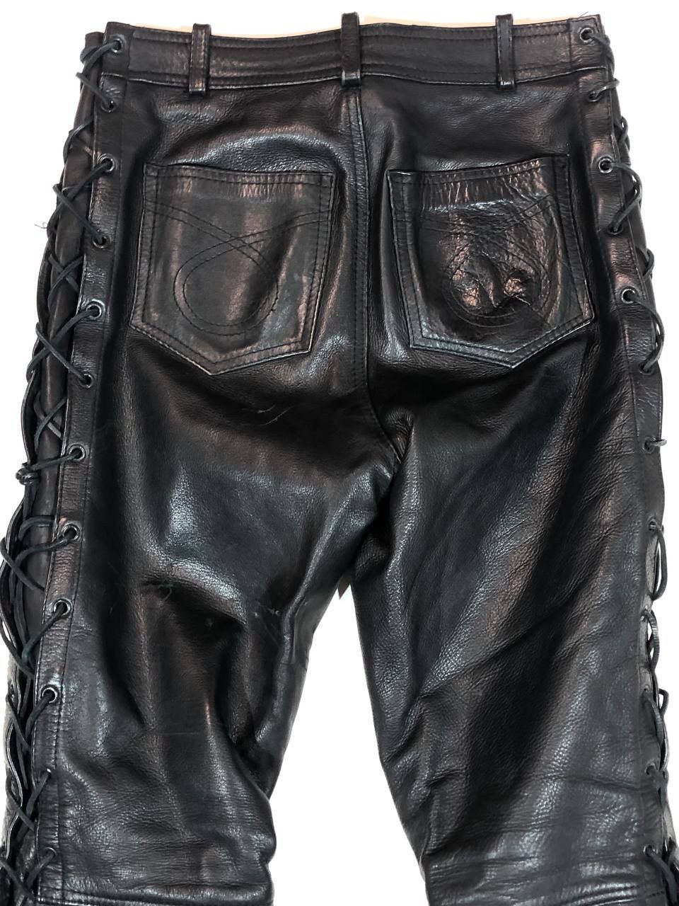 Genuine Leather Modeka Leather Moto Racing Pants Vintage Size US 32 / EU 48 - 9 Thumbnail