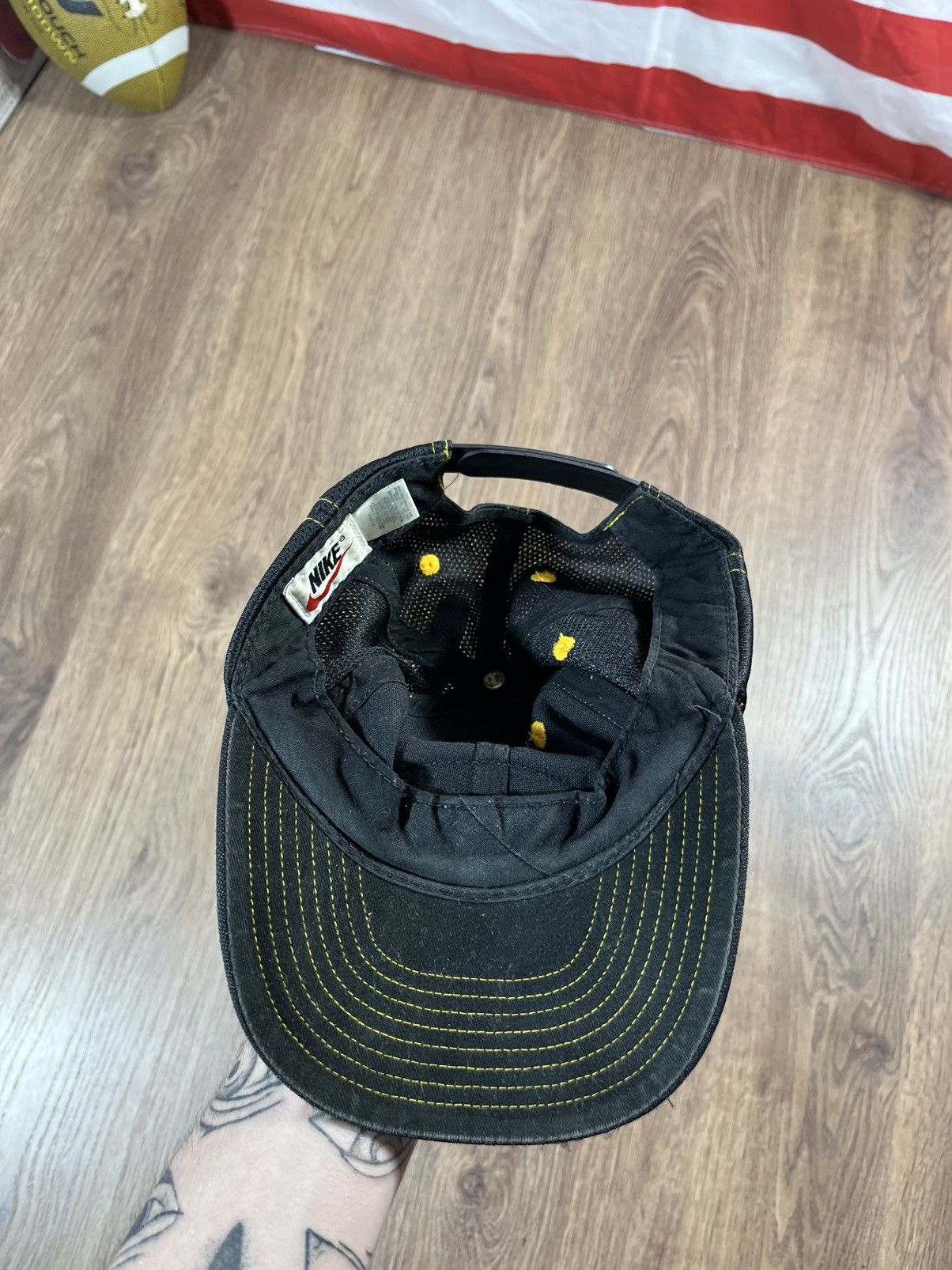 Nike × Vintage Nike Vintage Cap Size ONE SIZE - 9 Thumbnail