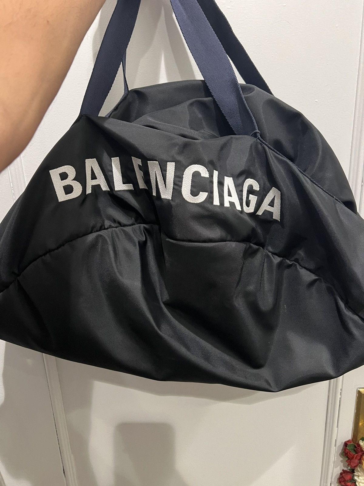 Balenciaga Belanciaga nylon wheel duffle Size ONE SIZE - 1 Thumbnail
