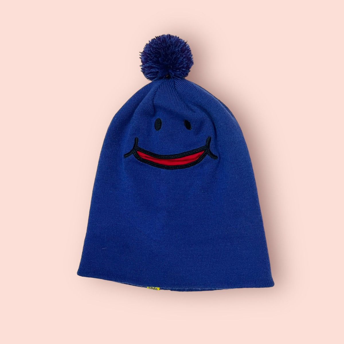 Hysteric Glamour × Japanese Brand VINTAGE UP SMILE JAPAN BEANIE Size ONE SIZE - 10 Thumbnail