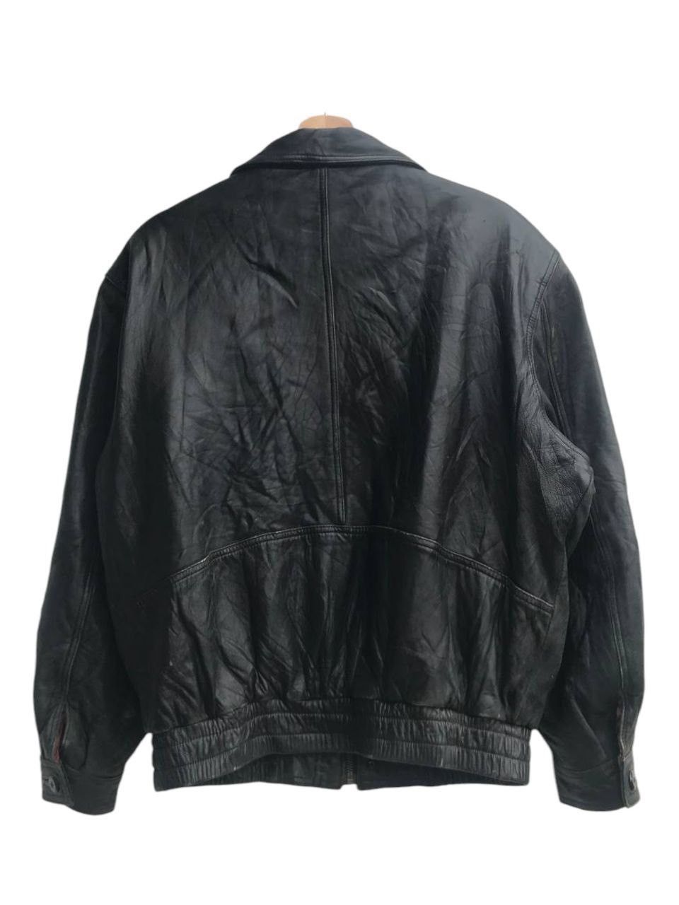 Leather Vintage D’homme A Homme Leather Jacket Size US L / EU 52-54 / 3 - 5 Thumbnail