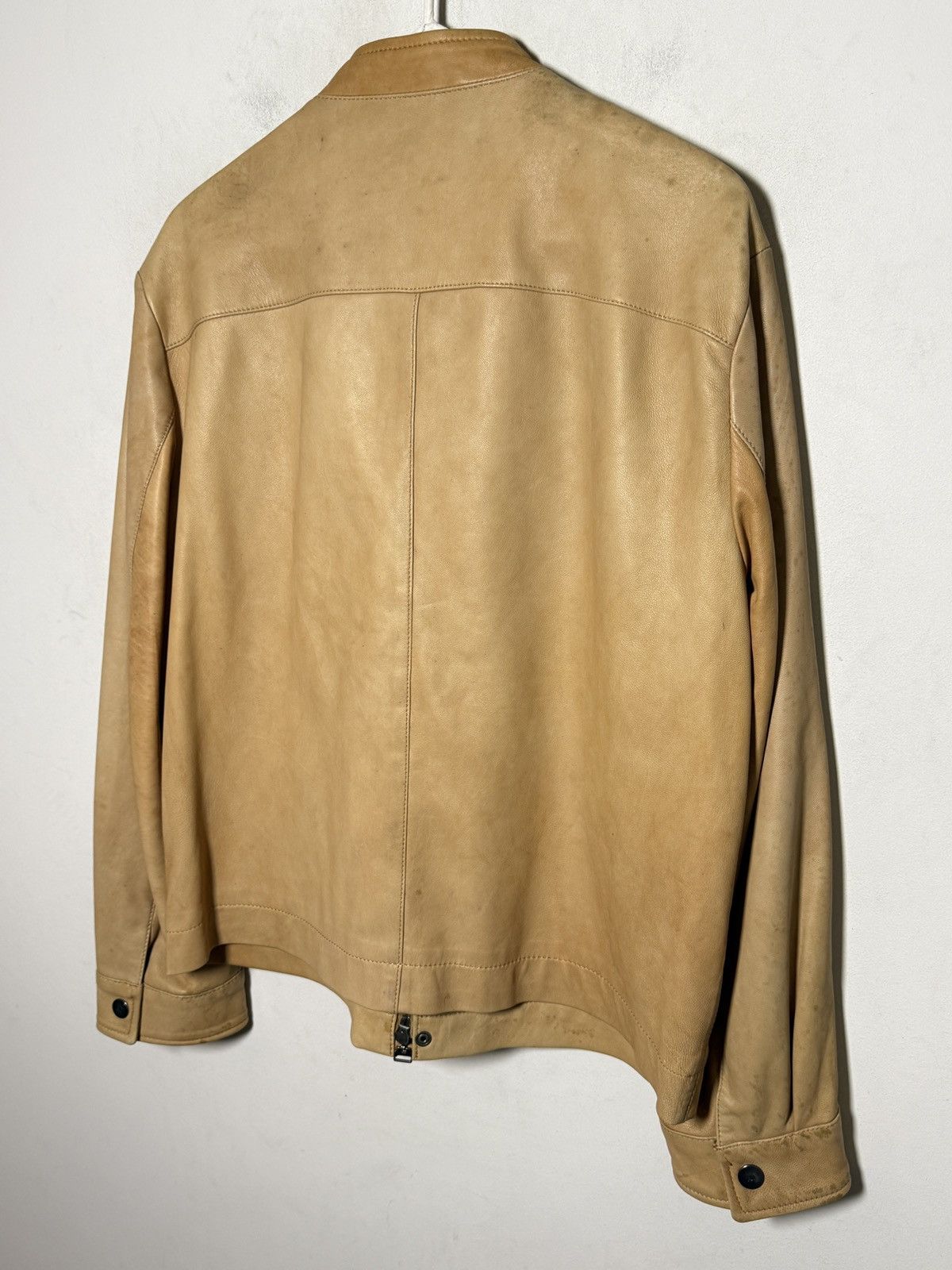 Giorgio Armani Armani Jeans y2k leather jacket Size US M / EU 48-50 / 2 - 6 Thumbnail