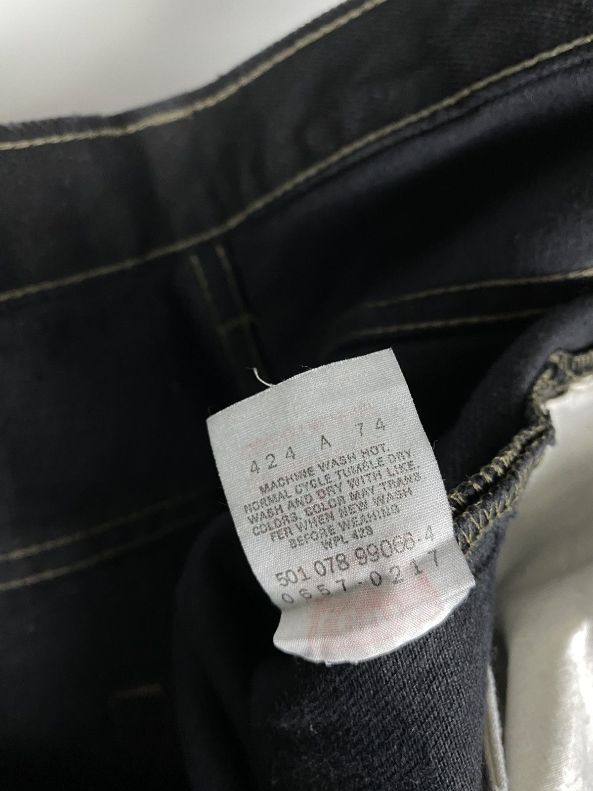 Levi's × Levi's Vintage Clothing Rare Vintage 80s NWT 42x32 V stitch USA Levi’s Pants Size US 42 / EU 58 - 6 Thumbnail