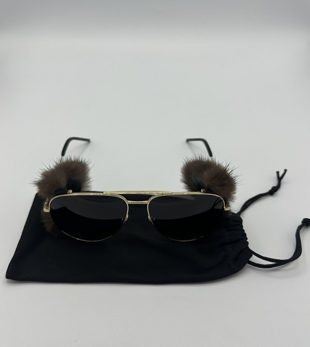 Saint Laurent Paris Saint Laurent Mink Sunglasses Size ONE SIZE - 10 Thumbnail