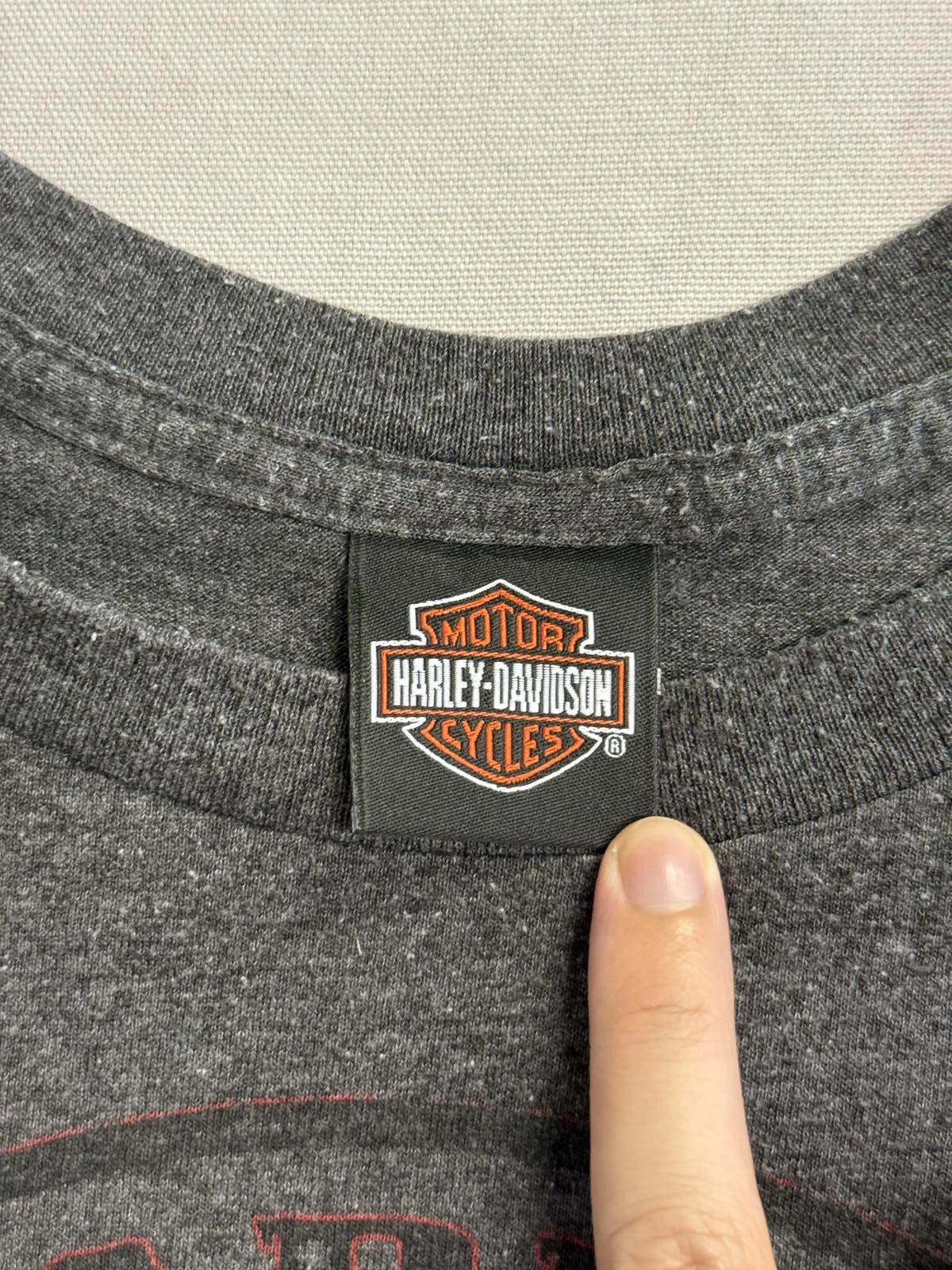 Harley Davidson Harley Davidson T-shirt Skeleton Wrench Fist Gettysburg - L Size US L / EU 52-54 / 3 - 3 Thumbnail