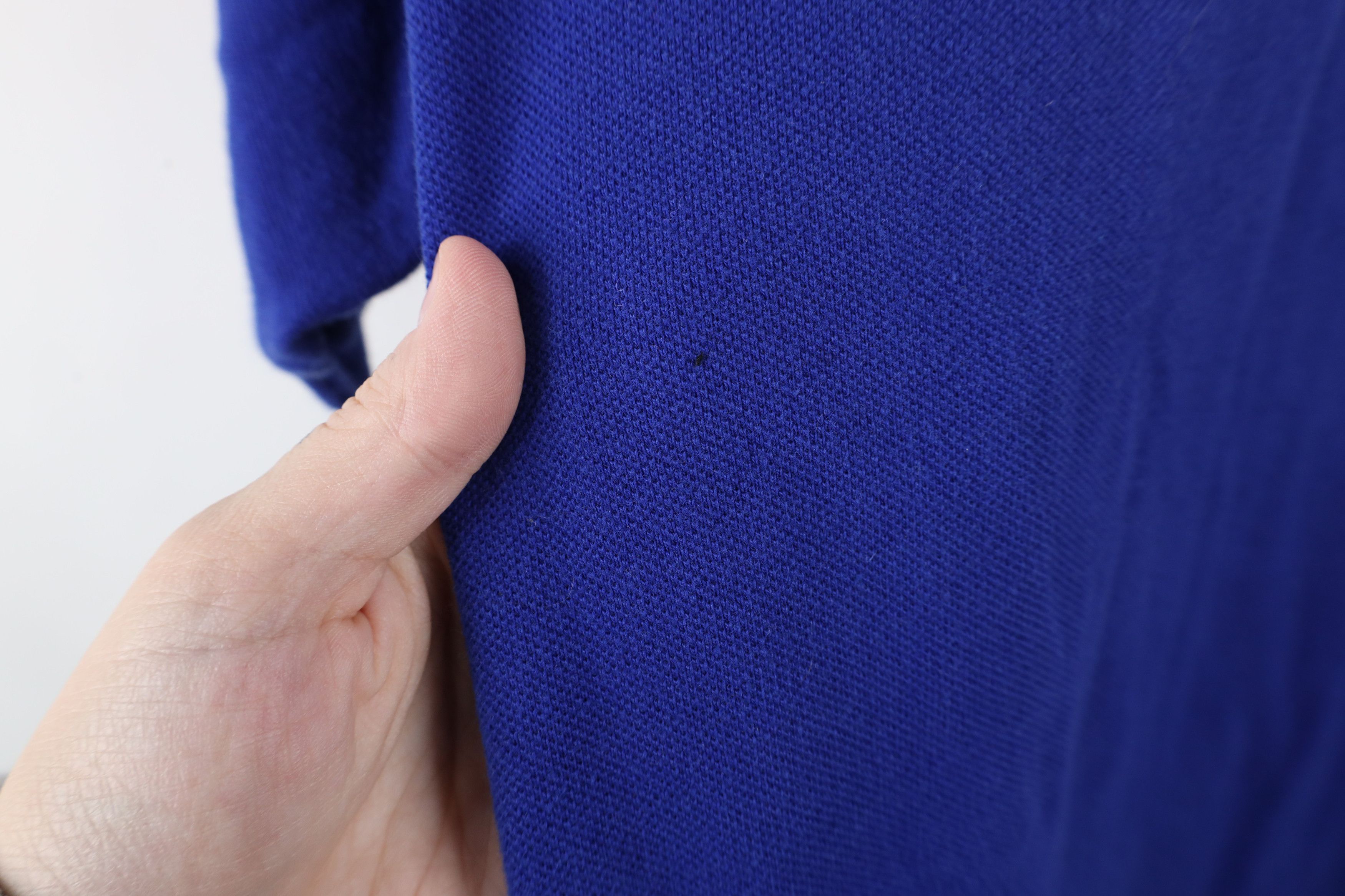 Nautica × Vintage Vintage 90s Nautica Out Short Sleeve Polo Shirt Blue Size US M / EU 48-50 / 2 - 10 Thumbnail