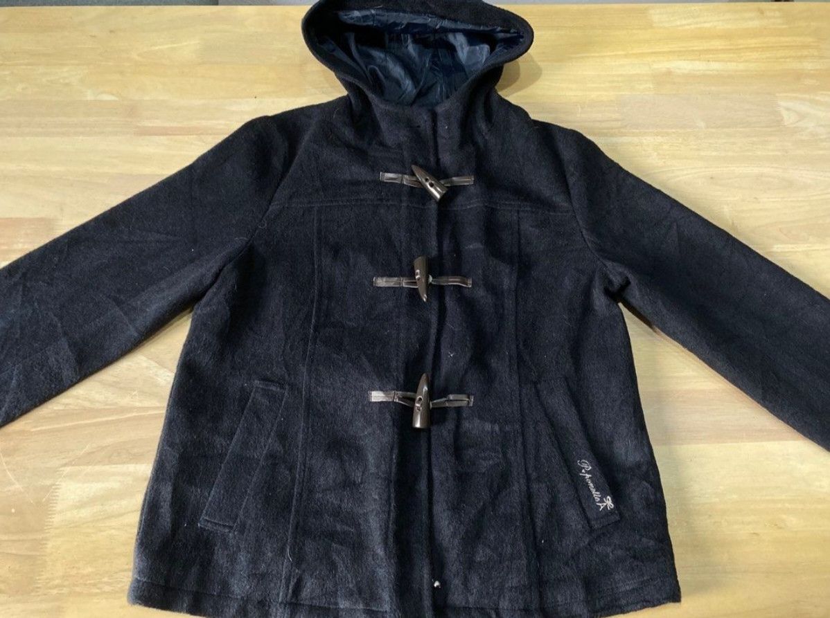 Designer × Japanese Brand × Yohji Yamamoto Vtg Wool Pom Ponette Junier Hoodie Coat Jacket Size US XL / EU 56 / 4 - 8 Thumbnail