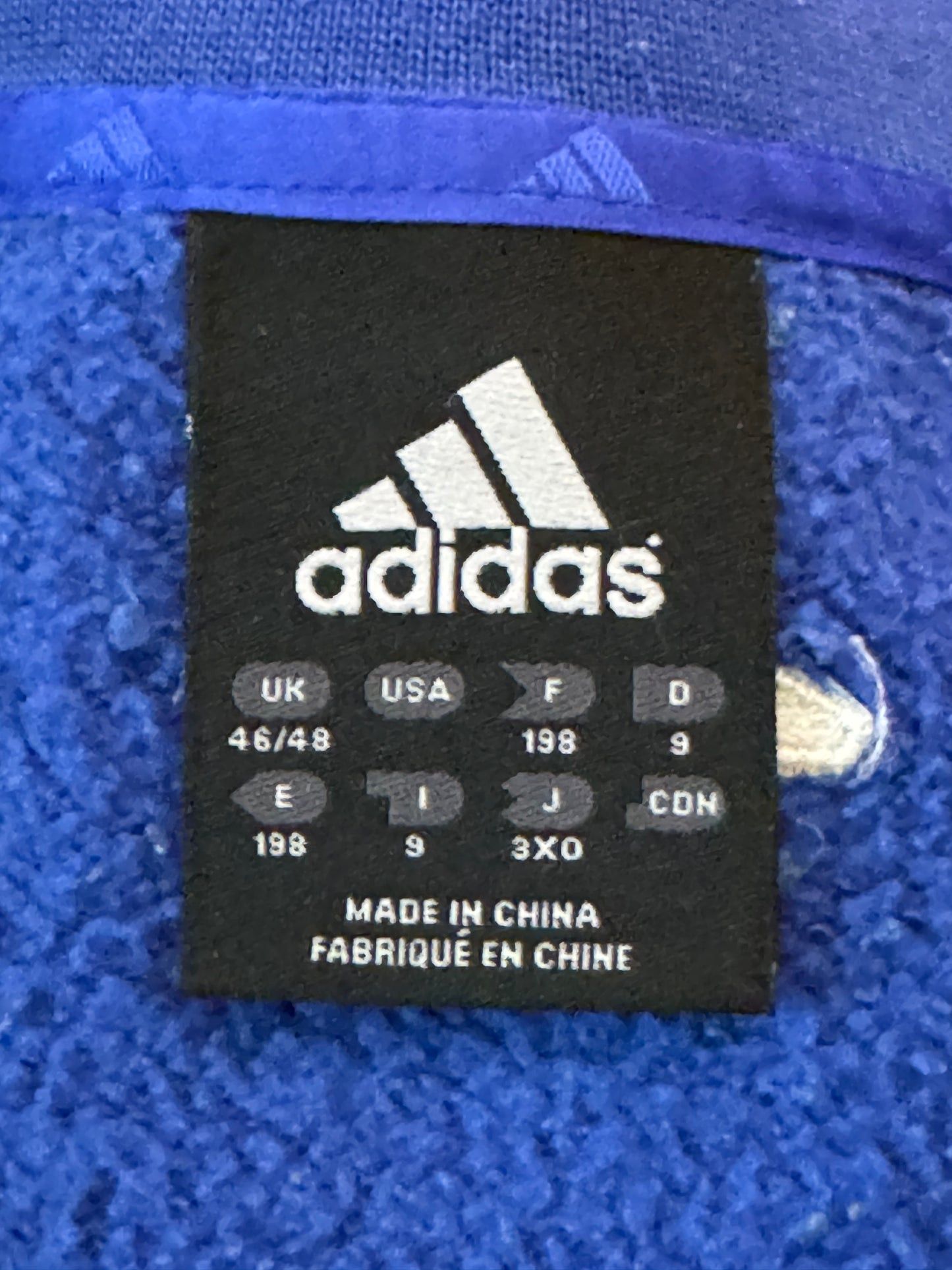Adidas Adidas Vintage Men's Quarter Zip Sweatshirt - XXL Size US XXL / EU 58 / 5 - 4 Thumbnail
