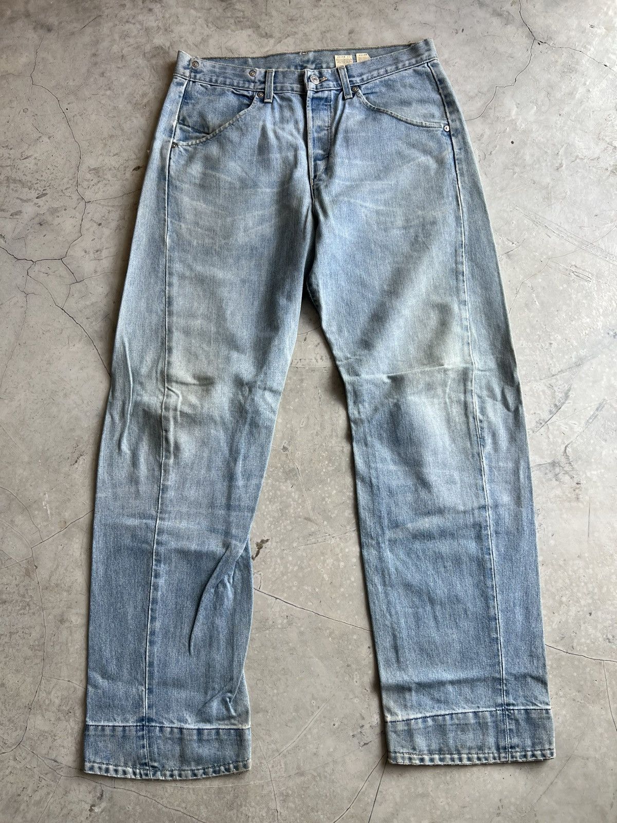 Levi's Levis Engineered Jeans One Pocket Tag 32 Actual 34x33 Size US 32 / EU 48 - 1 Thumbnail