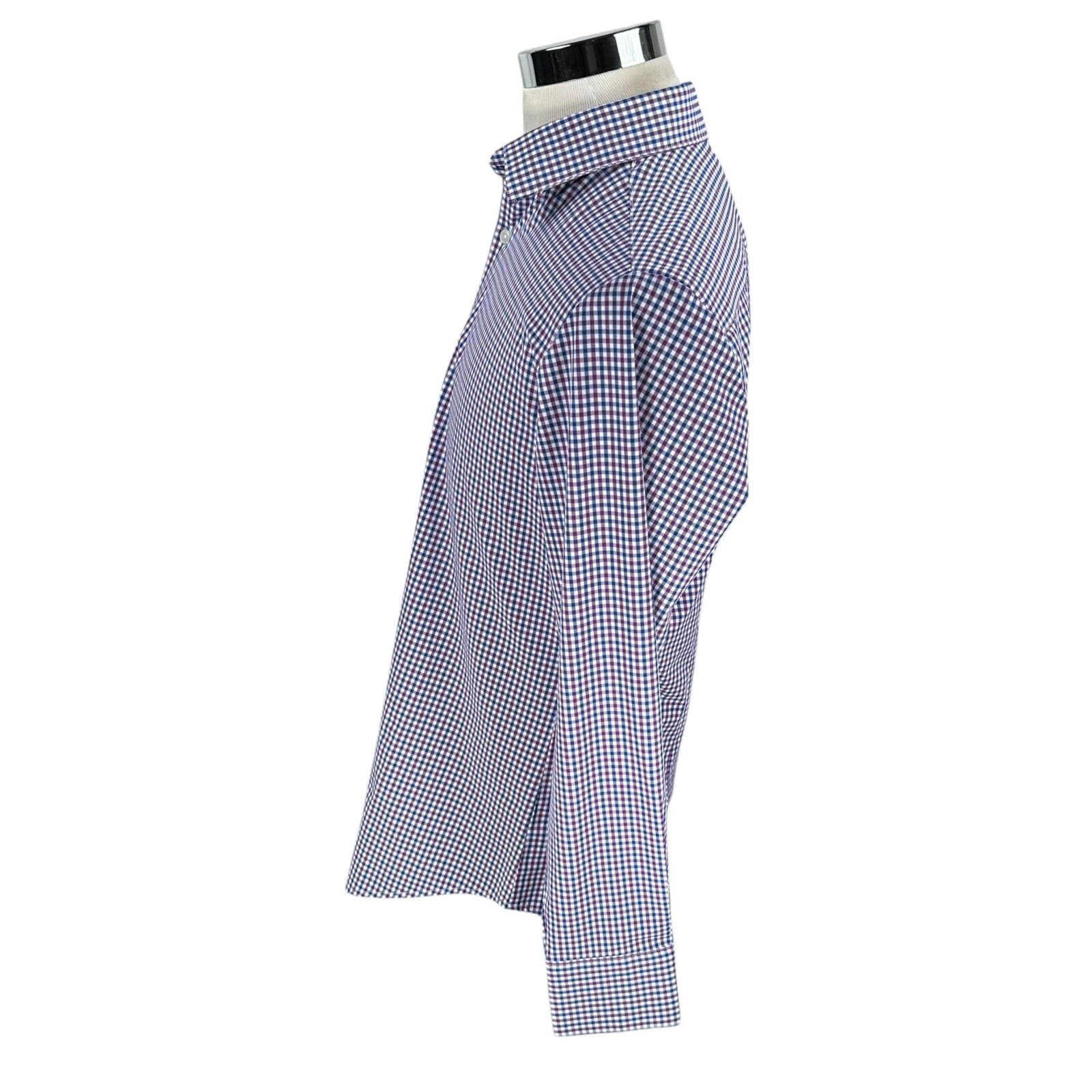 Mizzen+Main Mizzen + Main Shirt Men’s Medium Blue Purple Long Sleeve Size US M / EU 48-50 / 2 - 4 Thumbnail