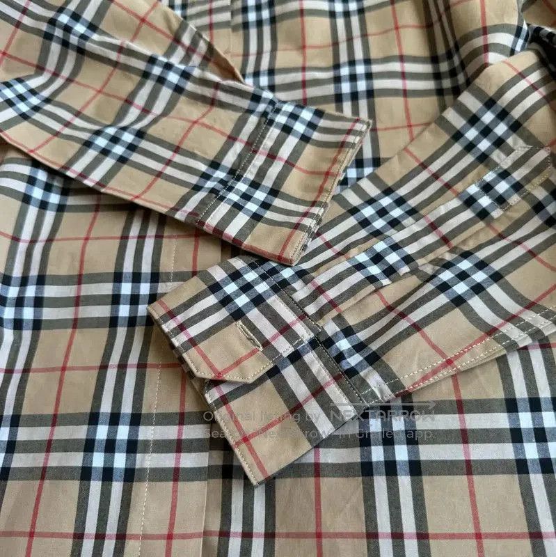 Burberry Burberry Khaki Check Long Sleeve Shirt. Size S / US 4 / IT 40 - 4 Thumbnail