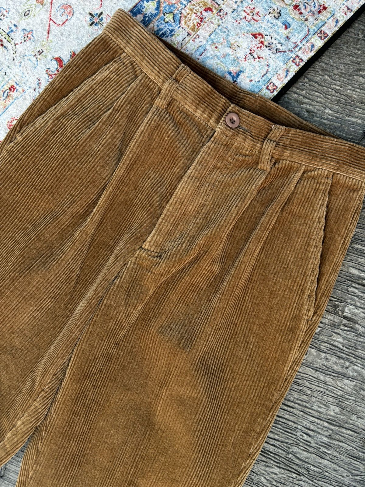 Versace × Vintage Vintage A.VERSACE Corduroy Pant Size US 29 - 2 Thumbnail
