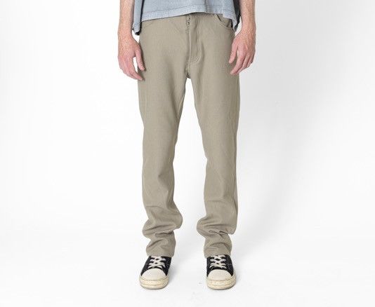 Margiela Technogabardine Beige Trousers