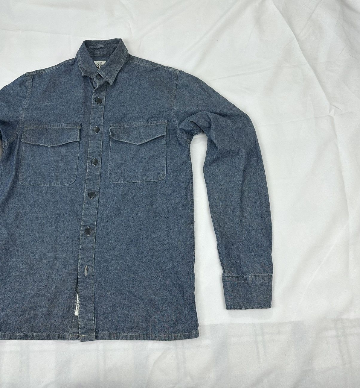 The Stronghold The Stronghold Los Angeles Denim Work Shirt – Size S-XS USA Size US S / EU 44-46 / 1 - 3 Thumbnail