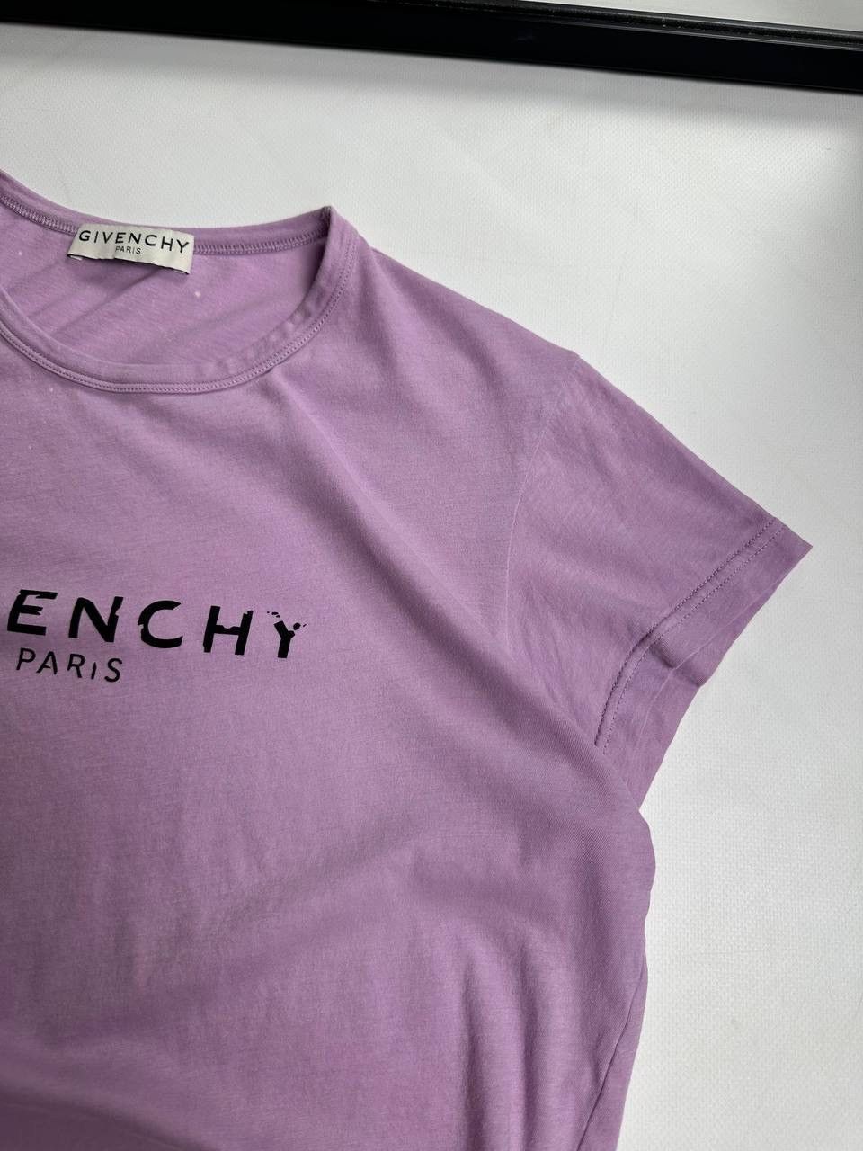 Givenchy Givenchy distress logo Women’s T shirt Purple Size S / US 4 / IT 40 - 3 Thumbnail