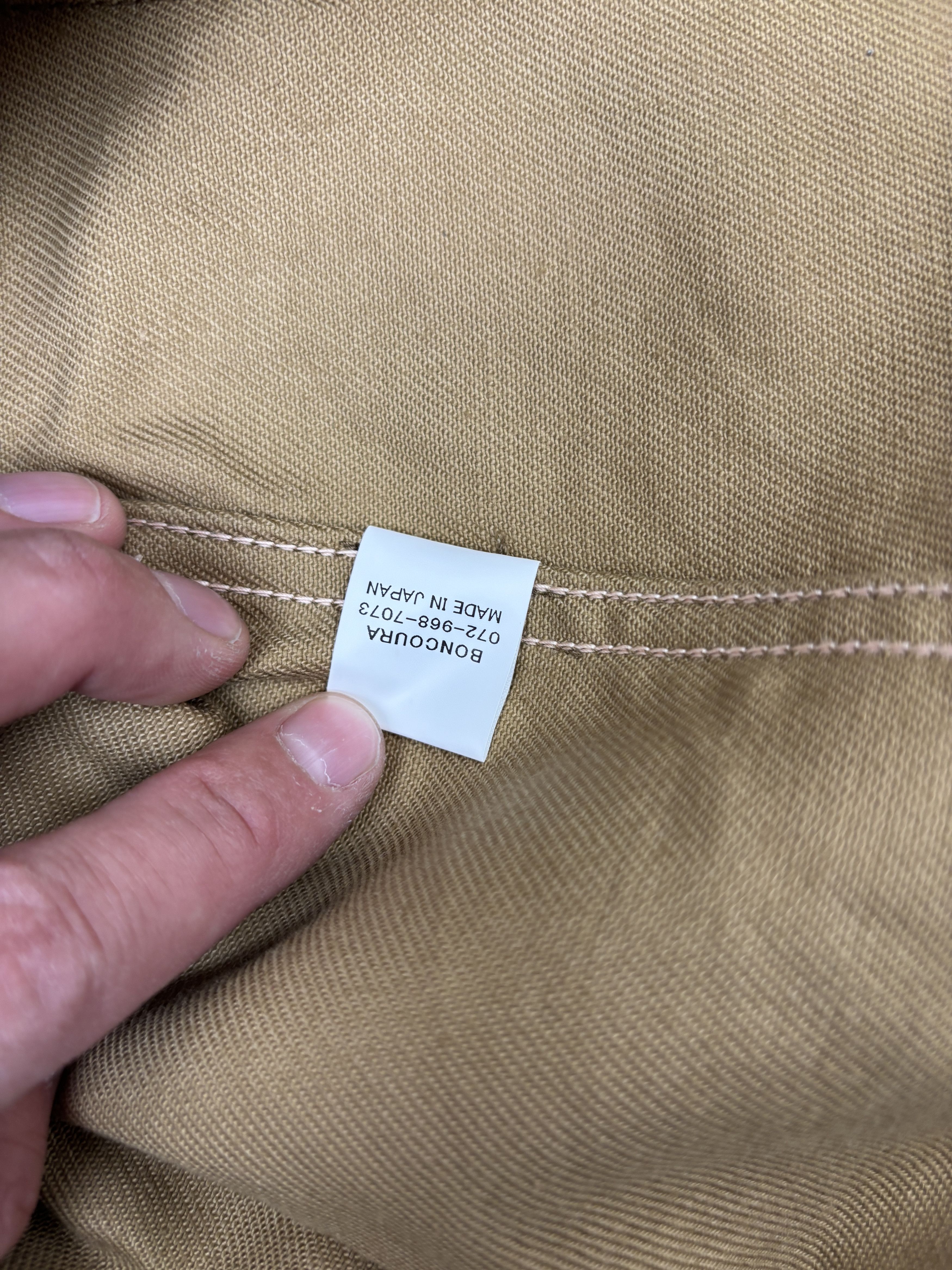BONCOURA Boncoura B-43 English Twill Jacket Khaki Size US L / EU 52-54 / 3 - 10 Thumbnail
