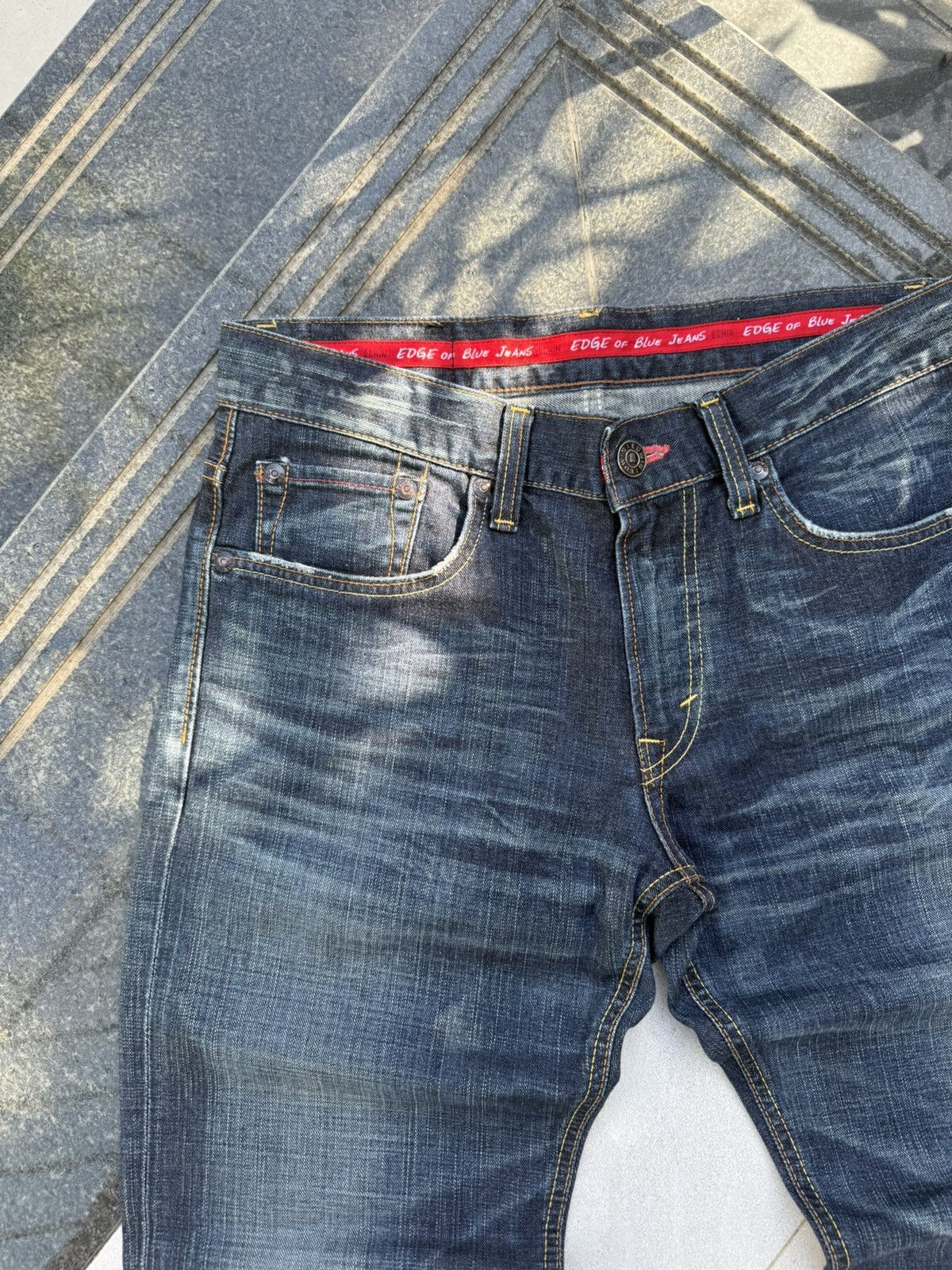 Edwin 90’s EDWIN 503 RARE JAPANESE BRAND RETRO BACK LOGOY2K PANTS Size US 32 / EU 48 - 13 Thumbnail