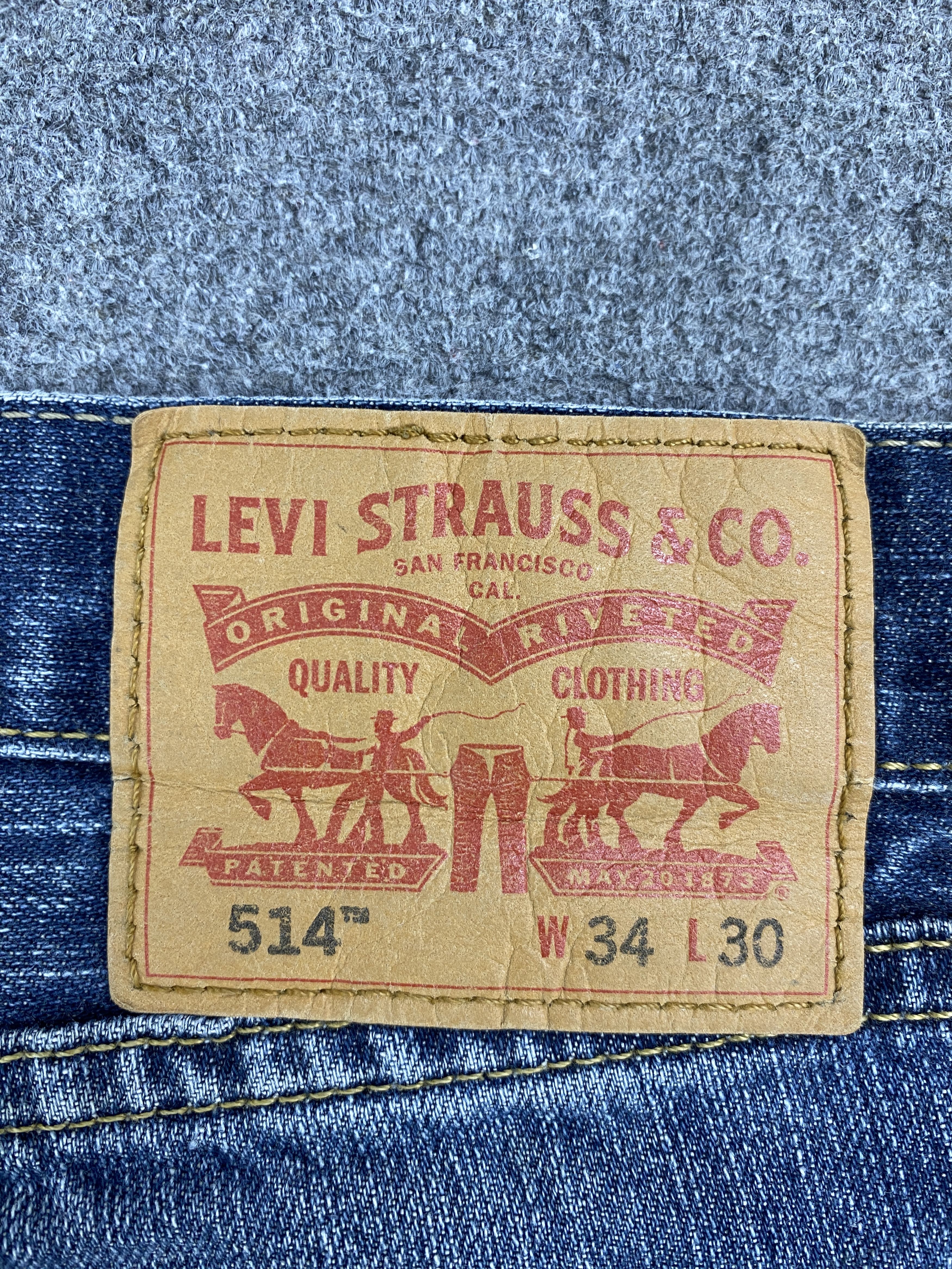 Levi's × Vintage Vintage Levis 514 Splatter Paint Jeans Size US 34 / EU 50 - 5 Thumbnail
